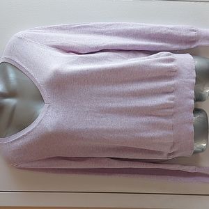 Repeat Cashmere Purple Sweater